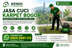 Jasa Cuci Karpet Bogor Profesional | Kenzo Cleaning