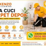 Jasa Cuci Karpet Depok Terbaik dan Profesional | Kenzo Cleaning