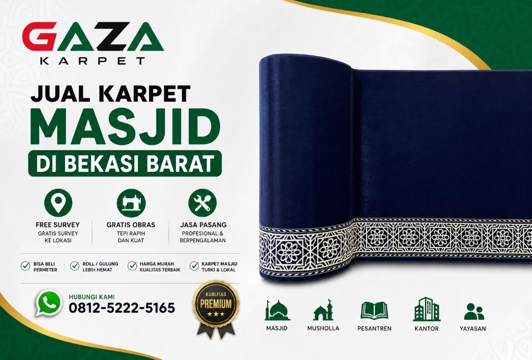 Jual Karpet Masjid Bekasi Barat iklan