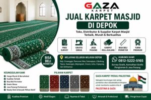 Jual Karpet Masjid di Depok | Gaza Karpet