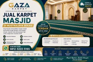 Jual Karpet Masjid di Mustikajaya Bekasi – Gaza Karpet