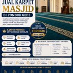 Jual Karpet Masjid di Pondok Gede – Gaza Karpet