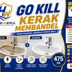 Hoswera Go Kill Kerak Membandel: Solusi Ampuh Mengatasi Kerak Kamar Mandi, Wastafel, dan Kloset